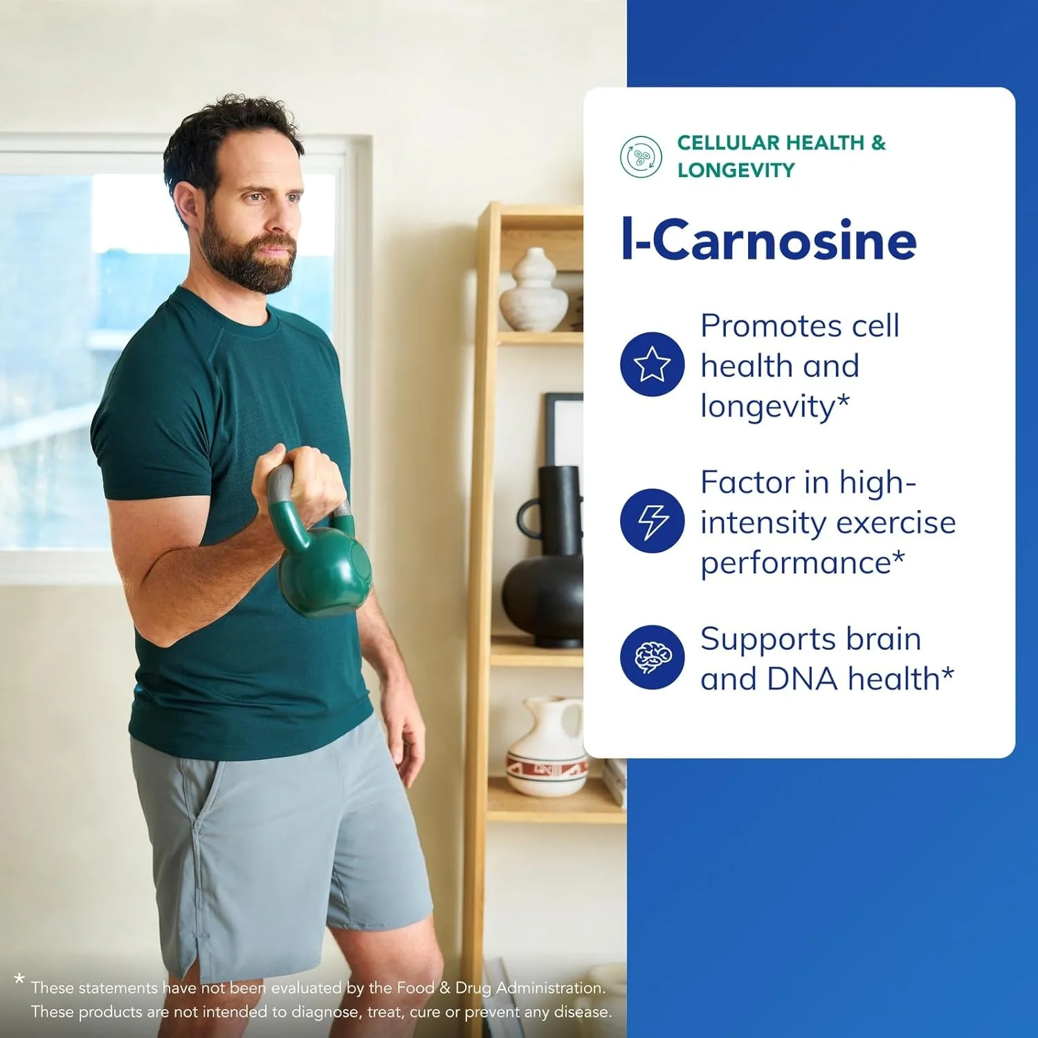 ال-کارنوزین Pure Encapsulations | مکمل اسید آمینه برای مفاصل، مغز، آنتی اکسیدان ها، سلامت قلب و ورزش* | 60 کپسول