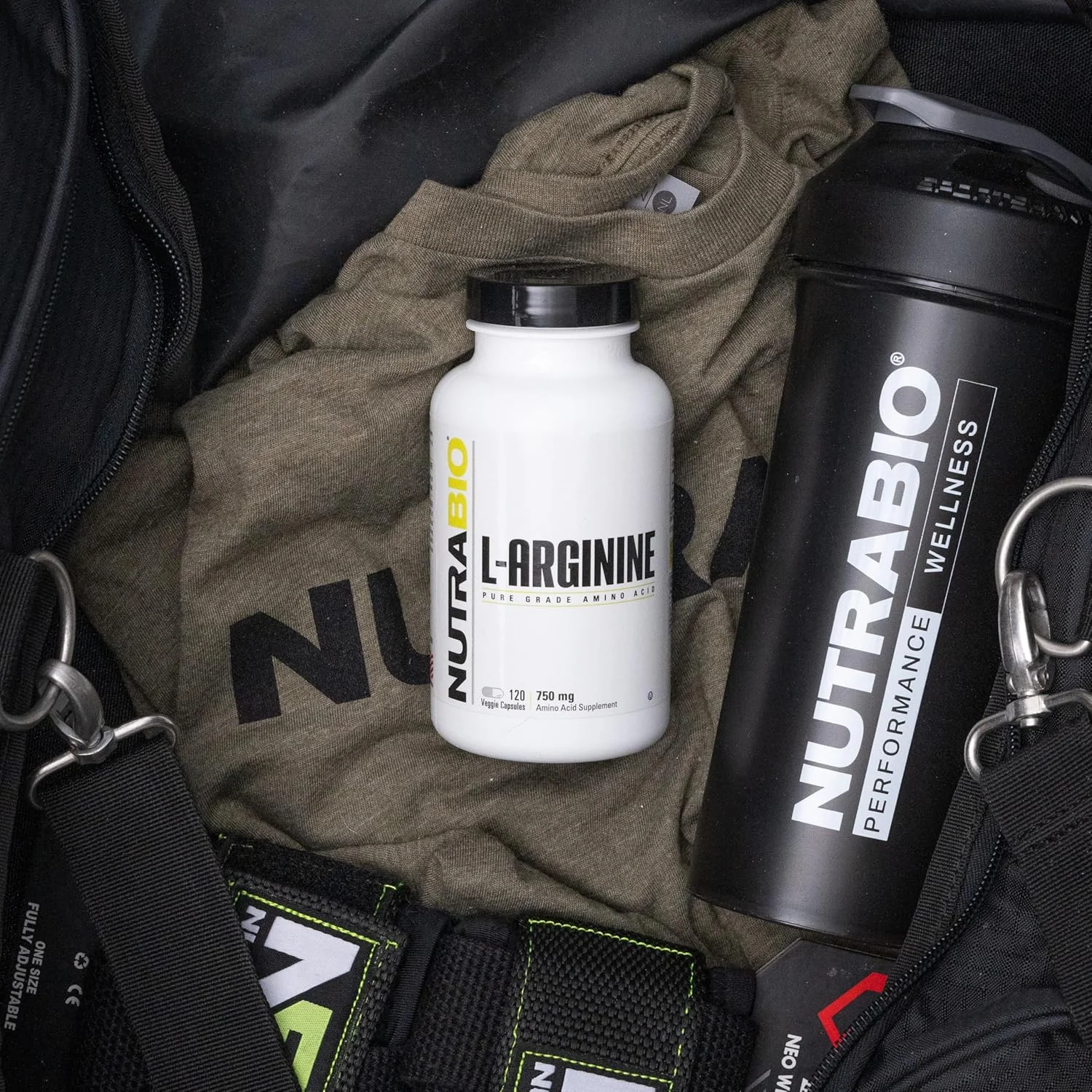 مکمل ال-آرژنین نوتراBio، 750 میلی گرم – پیش ساز اکسید نیتریک، پشتیبانی از جریان خون، سلامت عروق و رشد عضلات - مکمل های ال آرژنین برای مردان و زنان - 120 کپسول مکمل ال-آرژنین نوتراBio، 750 میلی گرم – پیش ساز اکسید نیتریک، پشتیبانی از جریان خون، سلامت عروق و رشد عضلات - مکمل های ال آرژنین برای مردان و زنان - 120 کپسول