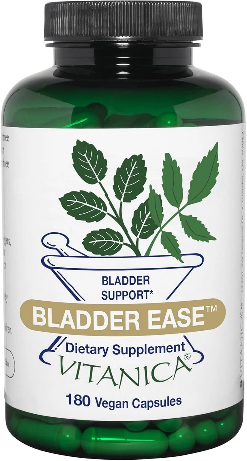 ویتانیکا Bladder Ease، پشتیبانی از مثانه، وگان، 180 کپسول ویتانیکا Bladder Ease، پشتیبانی از مثانه، وگان، 180 کپسول