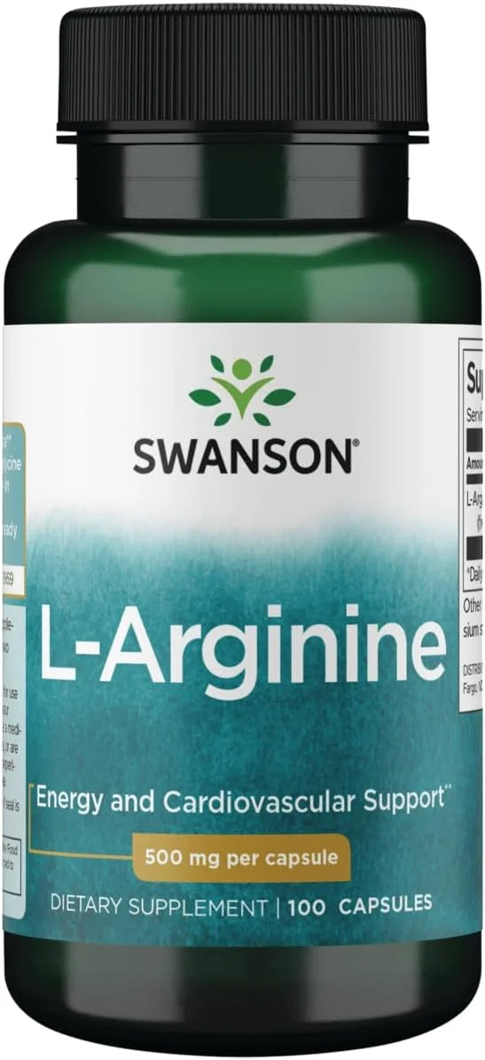 سوانسون آمینو اسید ال-آرژنین 500 میلی گرم 100 کپسول سوانسون آمینو اسید ال-آرژنین 500 میلی گرم 100 کپسول