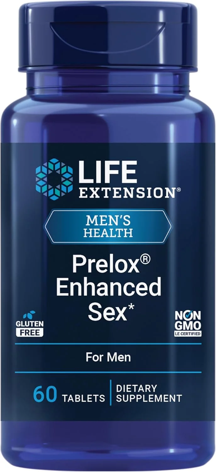 لایف اکستنشن پرلوکس تقویت شده - عصاره پوست درخت کاج دریایی فرانسه، ال-آرژنین - سلامت مردان، تقویت جریان خون مردان - بدون گلوتن، غیر تراریخته - 60 قرص لایف اکستنشن پرلوکس تقویت شده - عصاره پوست درخت کاج دریایی فرانسه، ال-آرژنین - سلامت مردان، تقویت جریان خون مردان - بدون گلوتن، غیر تراریخته - 60 قرص