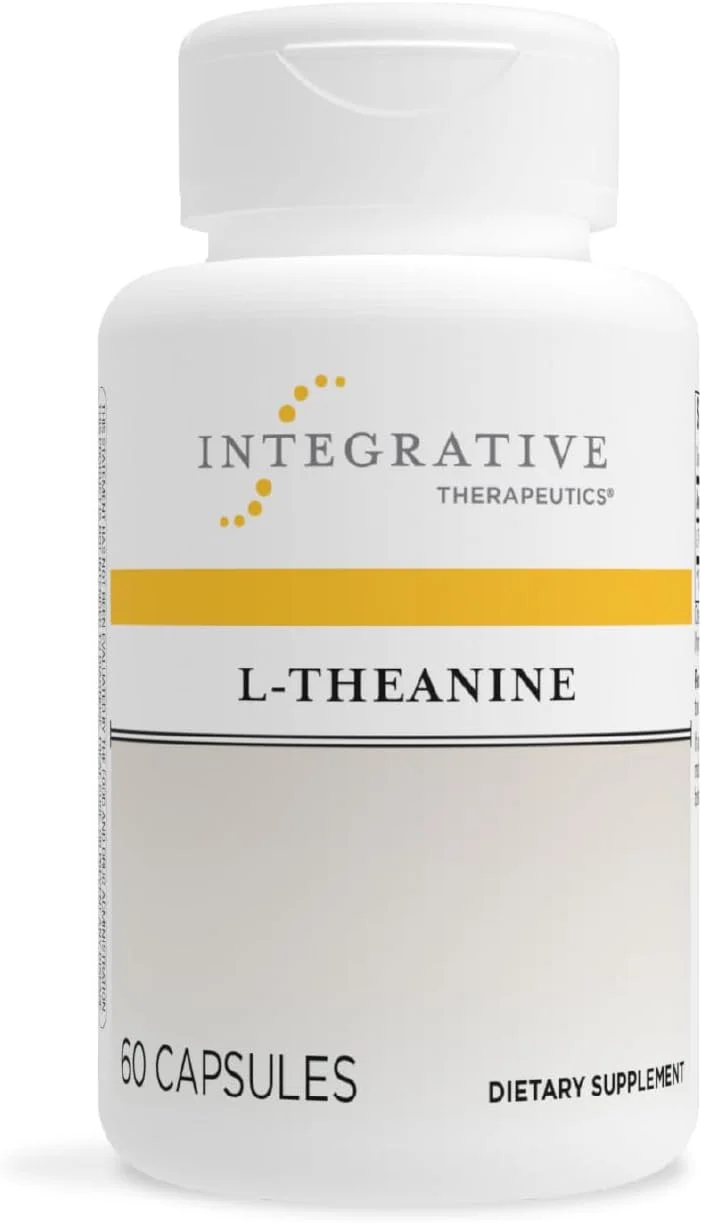 ال-تیانین Integrative Therapeutics - مکمل اسید آمینه برای حمایت از کاهش استرس و آرامش* - وگان، بدون گلوتن و بدون لبنیات - 60 کپسول (30 سروینگ) ال-تیانین Integrative Therapeutics - مکمل اسید آمینه برای حمایت از کاهش استرس و آرامش* - وگان، بدون گلوتن و بدون لبنیات - 60 کپسول (30 سروینگ)