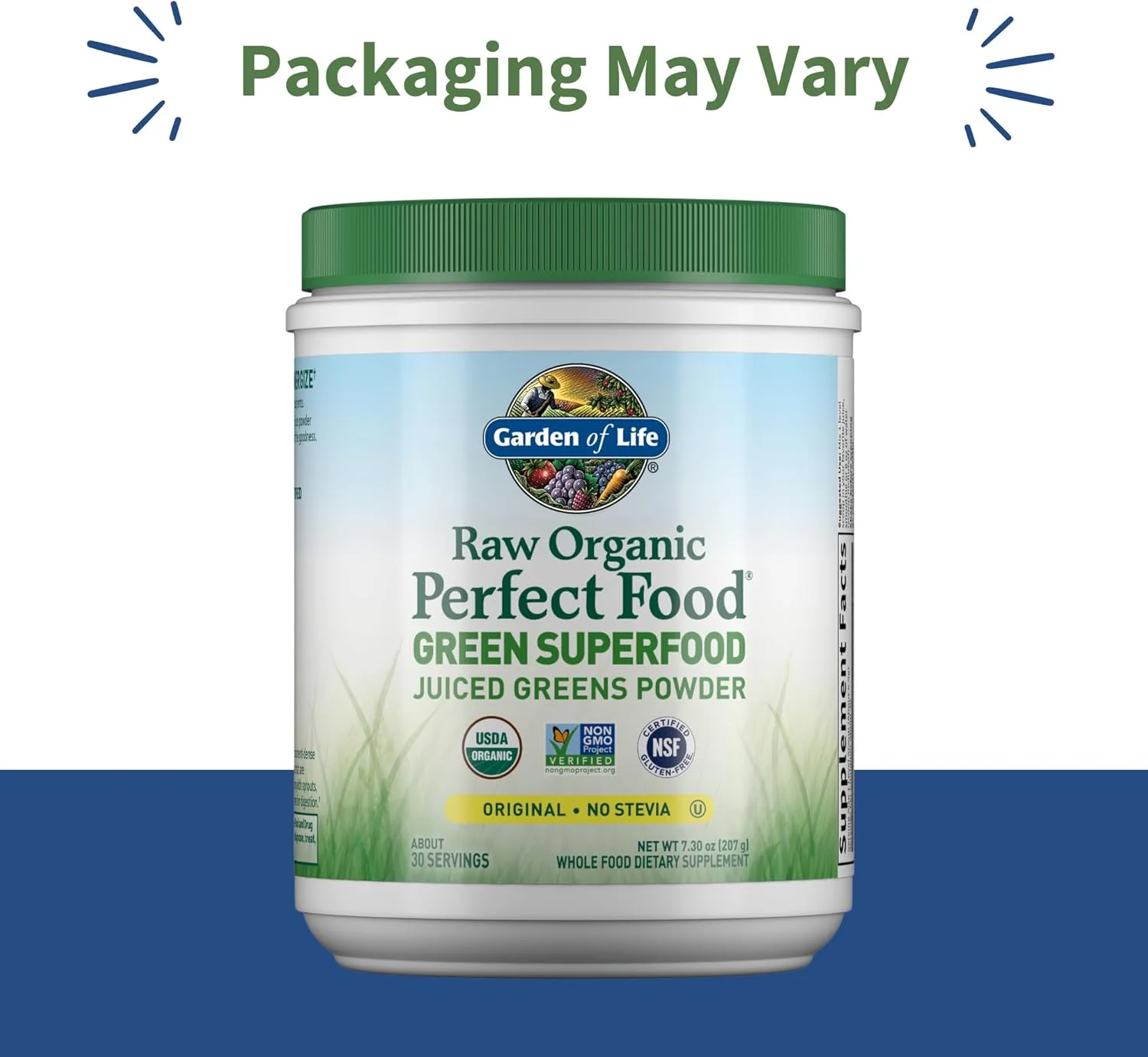 پودر سبزیجات سوپرفود ارگانیک Garden of Life، طعم اصلی بدون استویا، 30 سروینگ، غیر GMO، فاقد گلوتن، مکمل غذایی کامل، قلیایی کننده، سم زدا، انرژی زا پودر سبزیجات سوپرفود ارگانیک Garden of Life، طعم اصلی بدون استویا، 30 سروینگ، غیر GMO، فاقد گلوتن، مکمل غذایی کامل، قلیایی کننده، سم زدا، انرژی زا