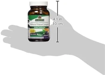 کپسول های گیاهی کمپلکس بینایی بلوبری Nature's Answer برای چشم، 60 عددی | تقویت سلامت کلی چشم کپسول های گیاهی کمپلکس بینایی بلوبری Nature's Answer برای چشم، 60 عددی | تقویت سلامت کلی چشم