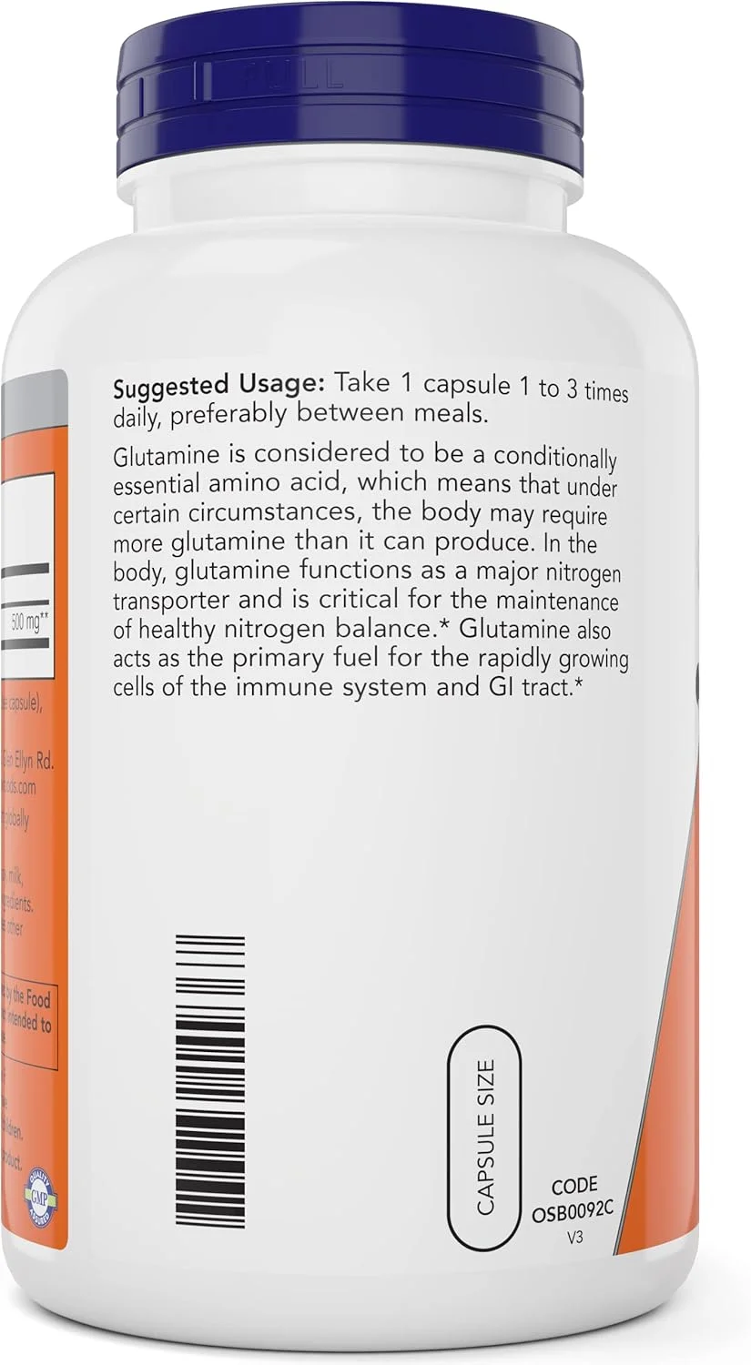 ال-گلوتامین 500 میلی گرم ناو 300 کپسول گیاهی - مکمل غیر تراریخته - کپسول ال گلوتامین گیاهی ال-گلوتامین 500 میلی گرم ناو 300 کپسول گیاهی - مکمل غیر تراریخته - کپسول ال گلوتامین گیاهی