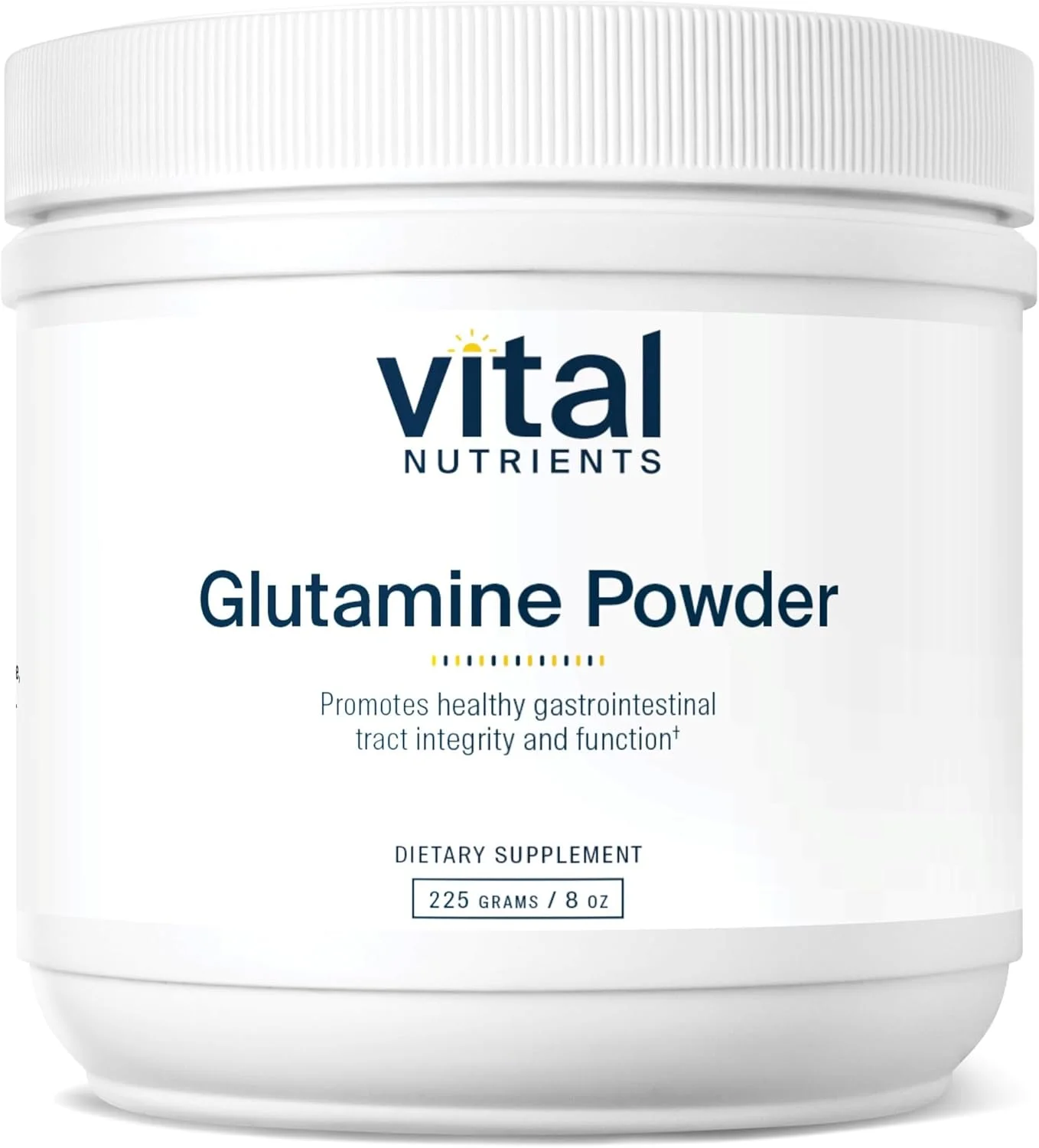 پودر گلوتامین Vital Nutrients - عملکرد سالم دستگاه گوارش - فاقد گلوتن، لبنیات و سویا - غیر تراریخته - 225 گرم پودر گلوتامین Vital Nutrients - عملکرد سالم دستگاه گوارش - فاقد گلوتن، لبنیات و سویا - غیر تراریخته - 225 گرم