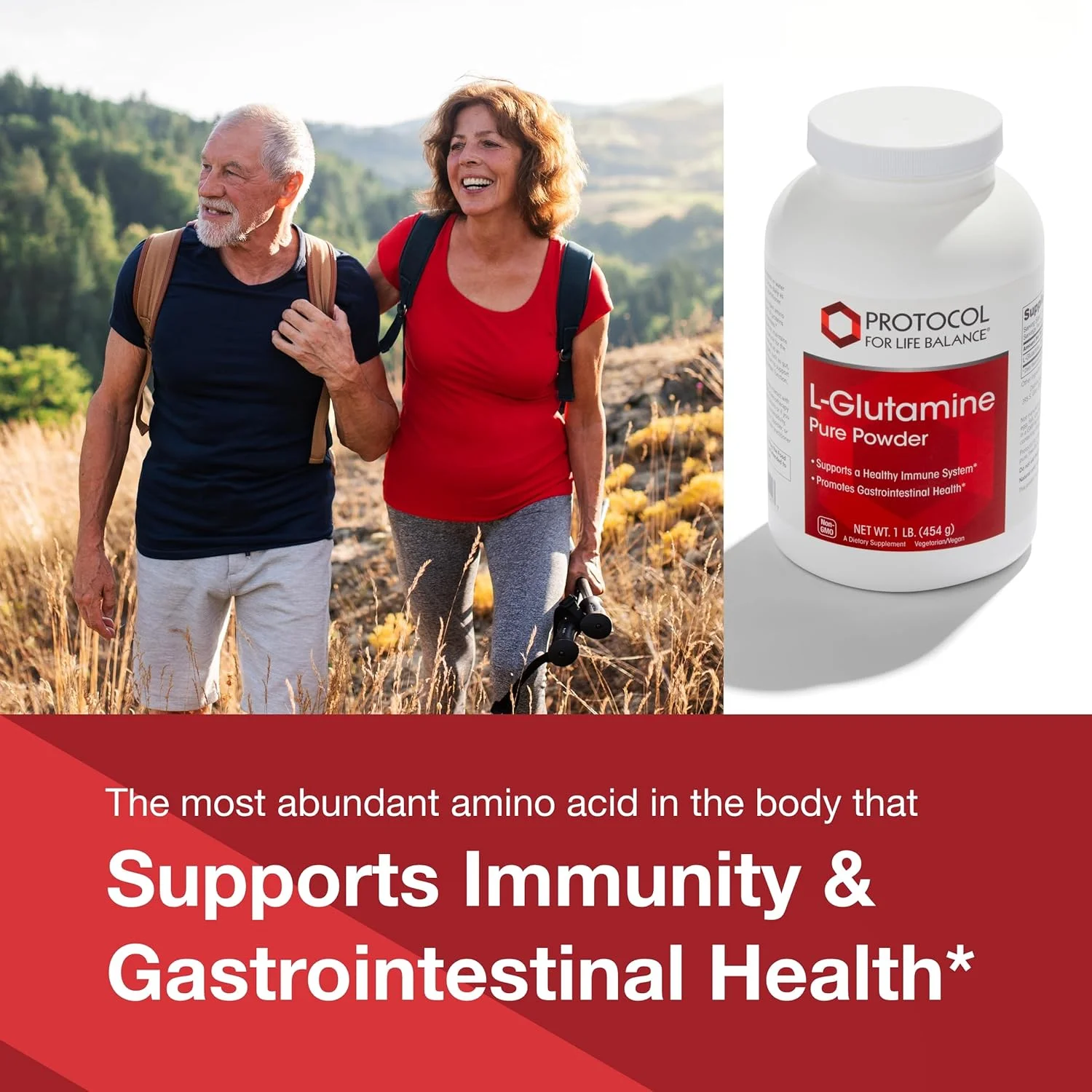 پودر ال-گلوتامین پروتکل فور لایف بالانس - پودر خالص - بافت ماهیچه ای، سلامت روده و پشتیبانی از سیستم ایمنی - ۴۵۰ گرم پودر ال-گلوتامین پروتکل فور لایف بالانس - پودر خالص - بافت ماهیچه ای، سلامت روده و پشتیبانی از سیستم ایمنی - ۴۵۰ گرم