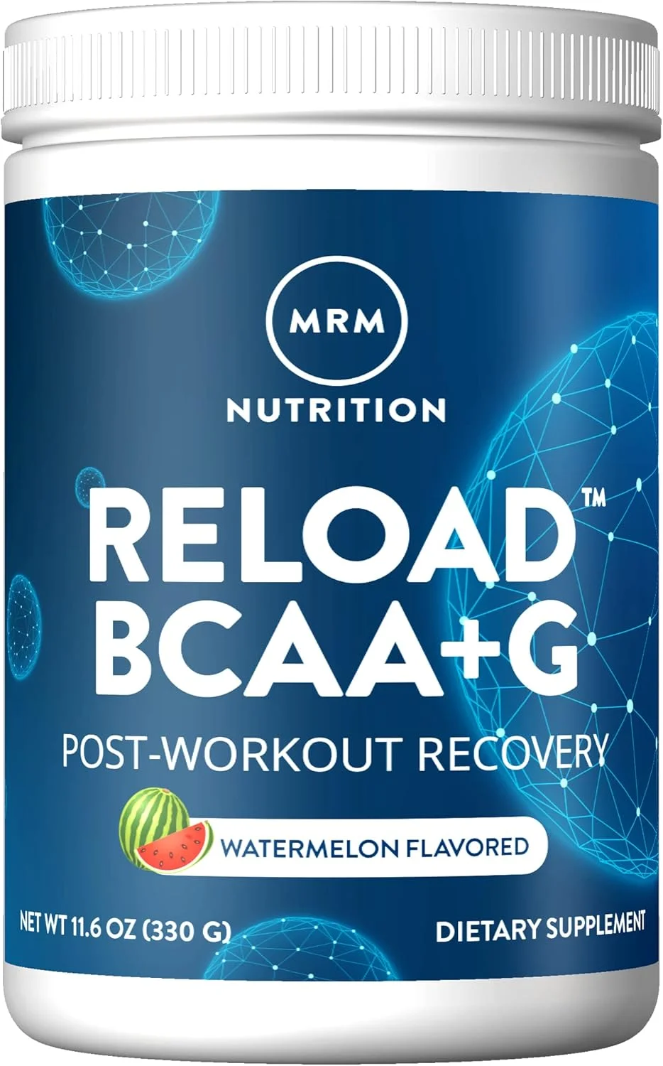 نوشیدنی ریکاوری بعد از تمرین MRM Nutrition Reload BCAA+G | طعم هندوانه | 9.6 گرم آمینو اسید | حاوی CarnoSyn® | ریکاوری عضلات | مناسب برای رژیم کتو | 26 سروینگ نوشیدنی ریکاوری بعد از تمرین MRM Nutrition Reload BCAA+G | طعم هندوانه | 9.6 گرم آمینو اسید | حاوی CarnoSyn® | ریکاوری عضلات | مناسب برای رژیم کتو | 26 سروینگ