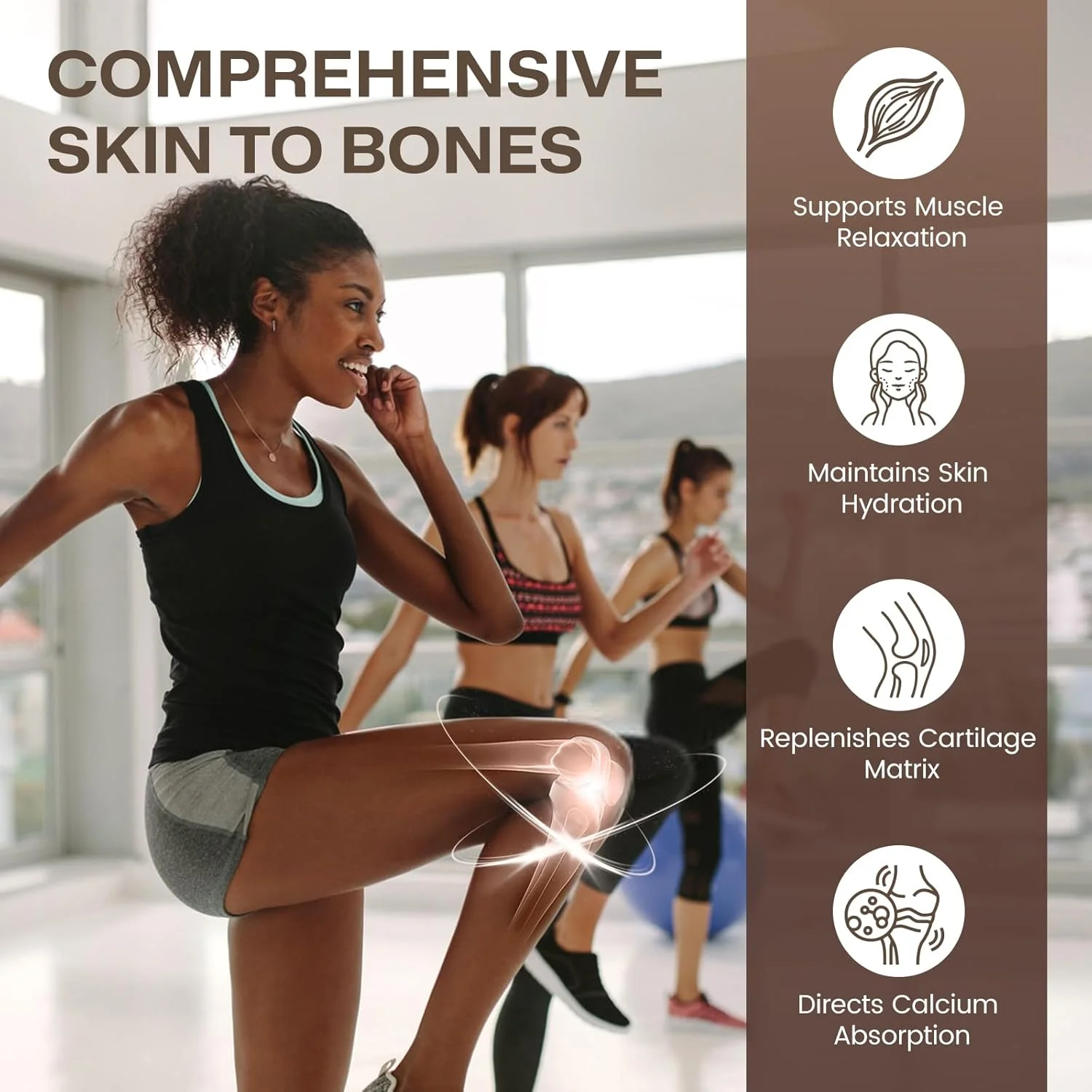 پودر پپتیدهای کلاژن چندگانه نیچر تارگت - شکلاتی و وانیلی | کلاژن هیدرولیز شده برای زنان و مردان به همراه کراتین، ال-کارنیتین، گلوتامین پودر پپتیدهای کلاژن چندگانه نیچر تارگت - شکلاتی و وانیلی | کلاژن هیدرولیز شده برای زنان و مردان به همراه کراتین، ال-کارنیتین، گلوتامین