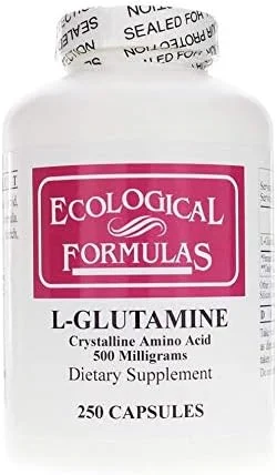 ال-گلوتامین 500 میلی گرم اکولوژیکال فرمولاس، سفید، 250 عدد ال-گلوتامین 500 میلی گرم اکولوژیکال فرمولاس، سفید، 250 عدد