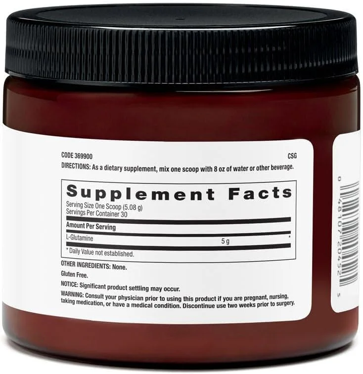 پودر ال-گلوتامین آزمایشگاهی BEYOND RAW Chemistry Labs، پشتیبانی از عملکرد عضلات، درجه آزمایشگاهی، 30 سروینگ پودر ال-گلوتامین آزمایشگاهی BEYOND RAW Chemistry Labs، پشتیبانی از عملکرد عضلات، درجه آزمایشگاهی، 30 سروینگ