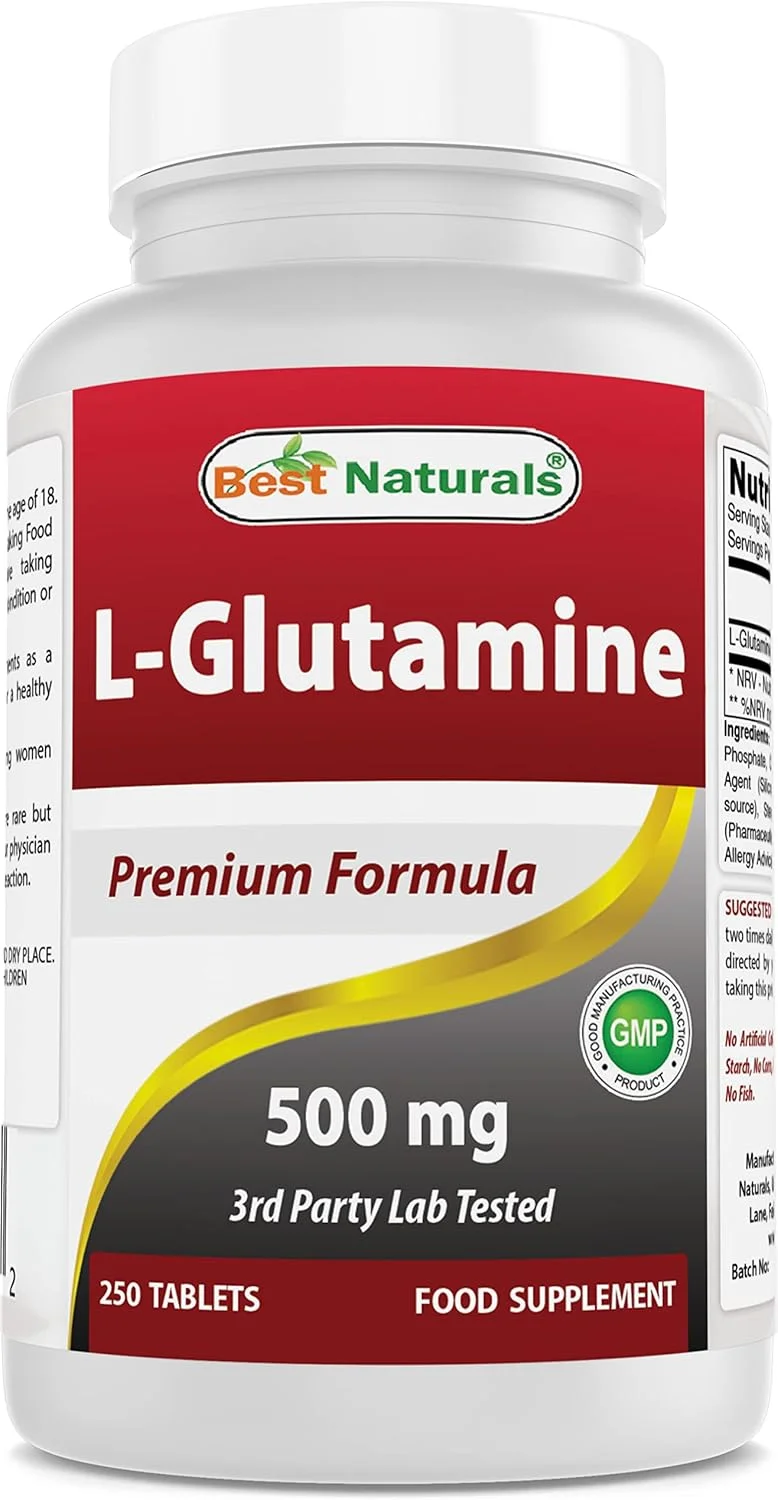 ال-گلوتامین 500 میلی گرمی نچرالز، 250 قرص ال-گلوتامین 500 میلی گرمی نچرالز، 250 قرص