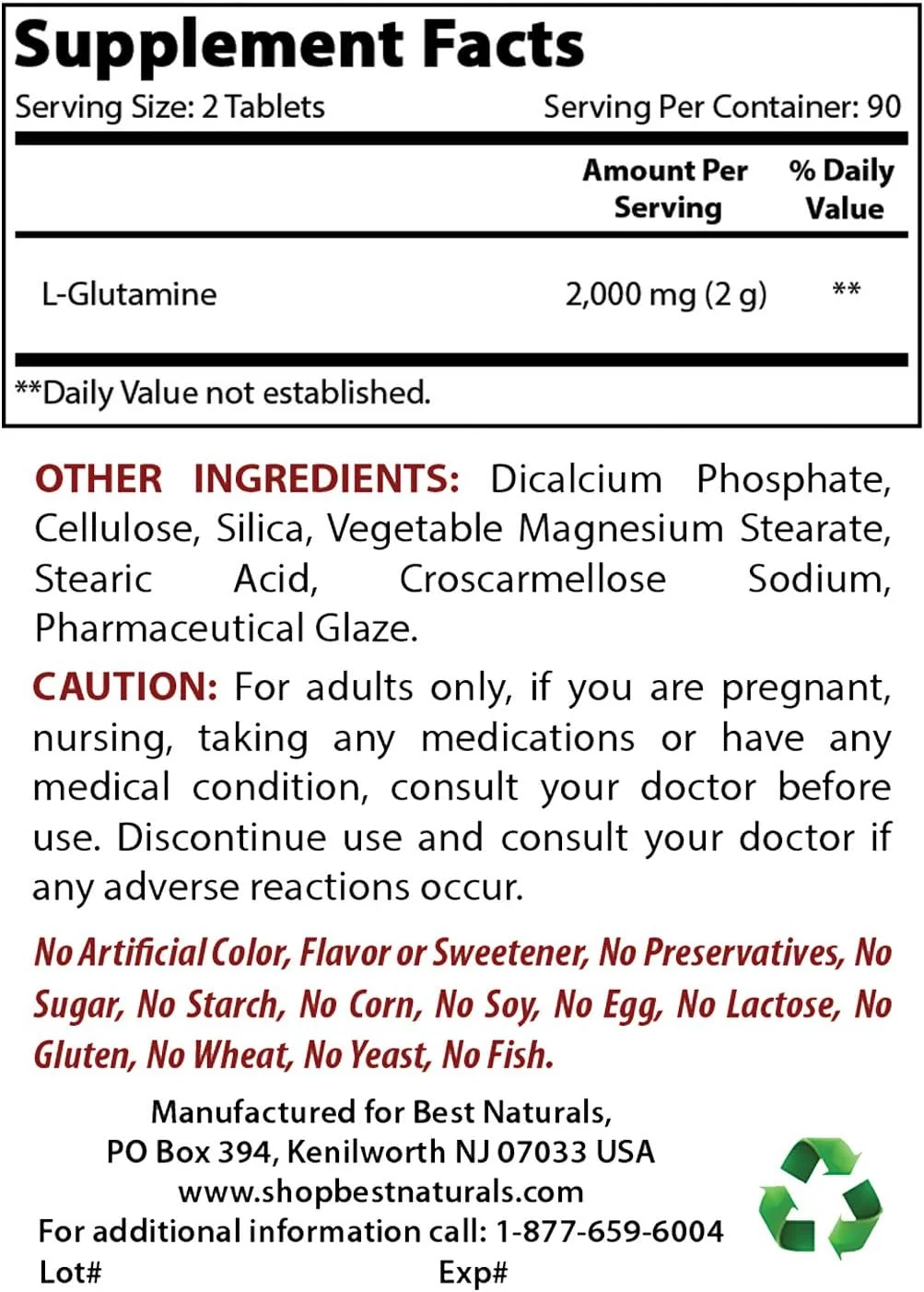 ال-گلوتامین ۱۰۰۰ میلی گرم و منیزیم اکسید ۵۰۰ میلی گرم ال-گلوتامین ۱۰۰۰ میلی گرم و منیزیم اکسید ۵۰۰ میلی گرم