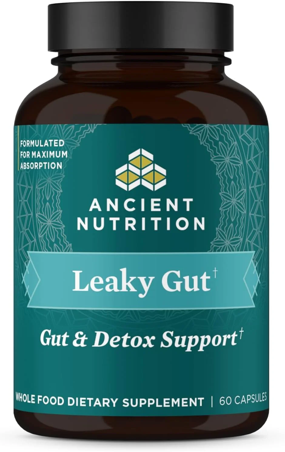 کپسول های سلامت روده Ancient Nutrition برای نفوذپذیری روده، 60 عدد. فرموله شده با ریشه شیرین بیان، آستراگالوس، گل ختمی و ال-گلوتامین، بدون گلوتن، مناسب برای رژیم پالئو و کتو، 60 عدد کپسول های سلامت روده Ancient Nutrition برای نفوذپذیری روده، 60 عدد. فرموله شده با ریشه شیرین بیان، آستراگالوس، گل ختمی و ال-گلوتامین، بدون گلوتن، مناسب برای رژیم پالئو و کتو، 60 عدد