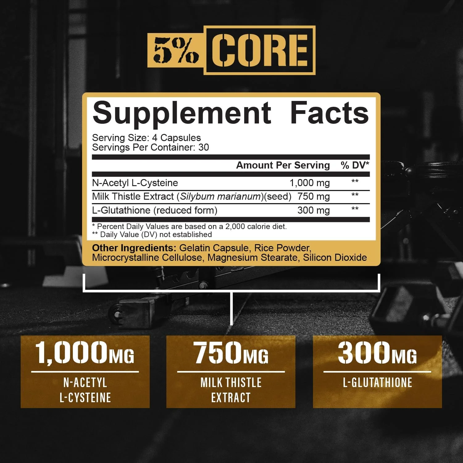 محافظت از کبد | ان-استیل سیستئین ۱۰۰۰ میلیگرم، خار مریم ۷۵۰ میلیگرم، ال-گلوتاتیون ۳۰۰ میلیگرم | مکمل پاکسازی و ترمیم کبد (۳۰ کپسول) محافظت از کبد | ان-استیل سیستئین ۱۰۰۰ میلیگرم، خار مریم ۷۵۰ میلیگرم، ال-گلوتاتیون ۳۰۰ میلیگرم | مکمل پاکسازی و ترمیم کبد (۳۰ کپسول)