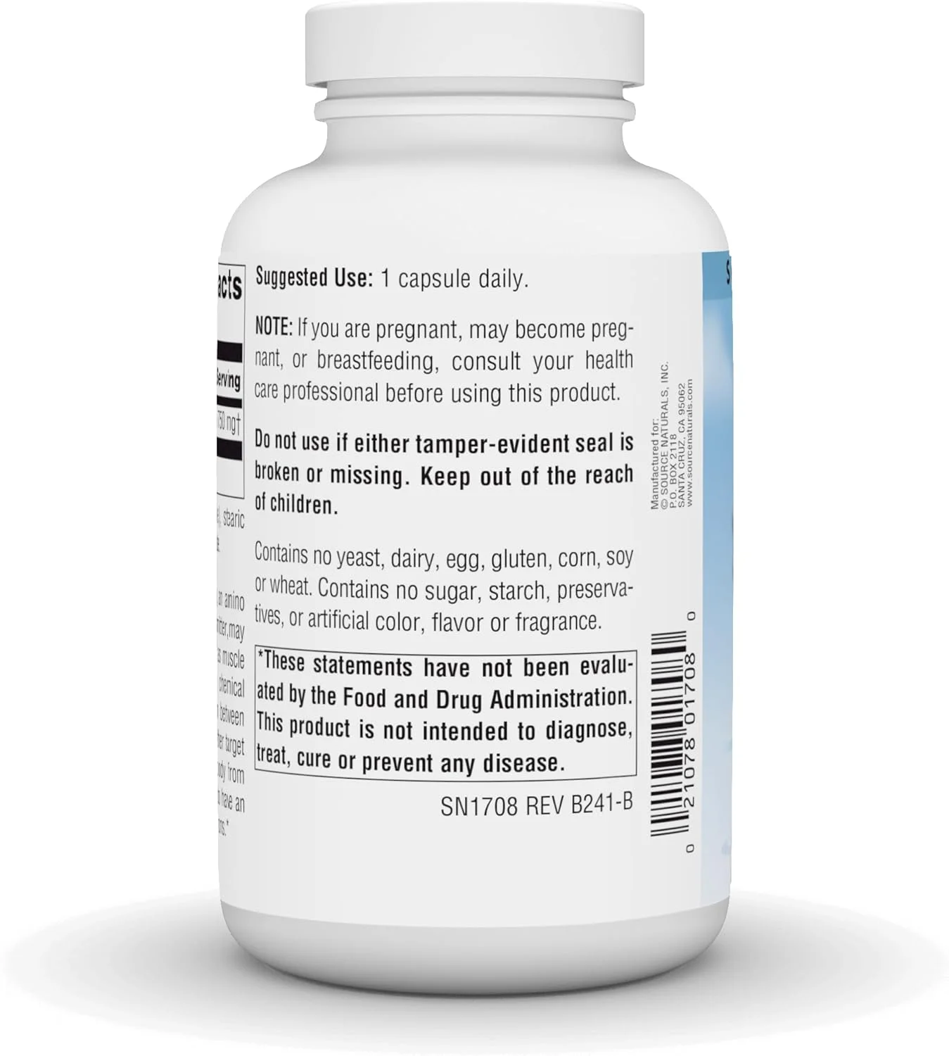 سورس نچرالز Serene Science GABA، برای ذهنی آرام، 750 میلی گرم - 180 کپسول سورس نچرالز Serene Science GABA، برای ذهنی آرام، 750 میلی گرم - 180 کپسول