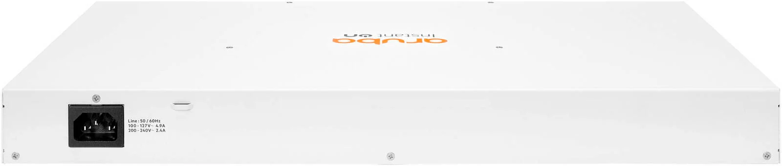 سوئیچ شبکه مدیریتی 24 پورت PoE+ آرووبا Instant On 1930 با SFP+، ظرفیت سوئیچینگ 128 گیگابیت بر ثانیه، توان خروجی 195 وات، نرخ ارسال 95.23 مگاپیکسل در ثانیه، پردازنده 800 مگاهرتز ARM Cortex-A9، سفید | JL683B