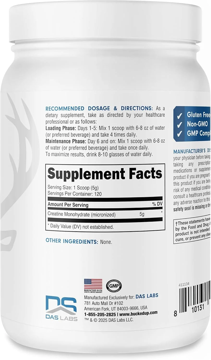 کراتین مونوهیدرات میکرونیزه خالص برای زنان و مردان - مخلوط آسان و بدون طعم - 5 گرم در هر وعده - 120 وعده - 600 گرم در هر ظرف کراتین مونوهیدرات میکرونیزه خالص برای زنان و مردان - مخلوط آسان و بدون طعم - 5 گرم در هر وعده - 120 وعده - 600 گرم در هر ظرف