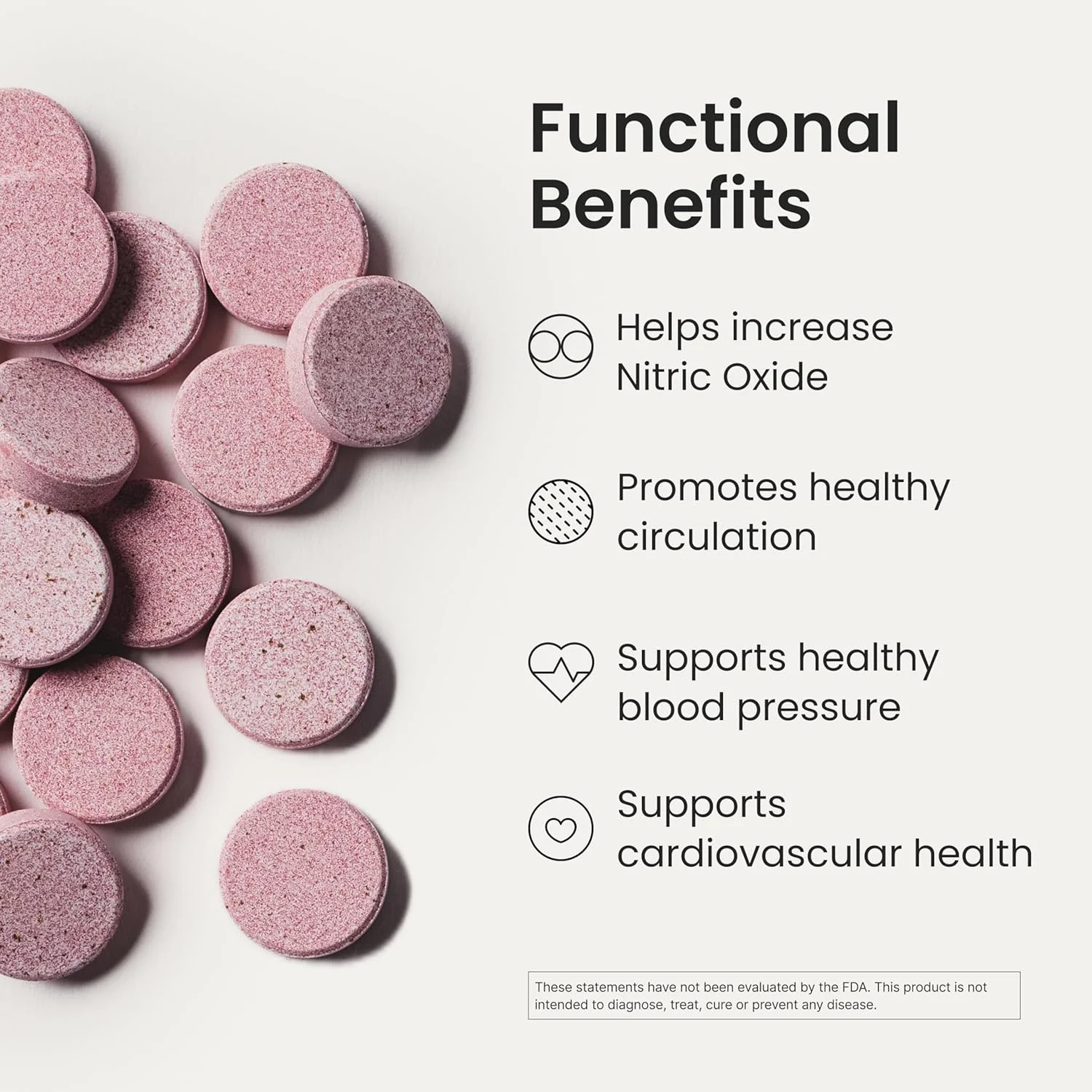 مکمل های روزانه Neo40 HumanN برای قلب و گردش خون برای افزایش اکسید نیتریک - پشتیبانی از فشار خون - شامل 30 قرص حل شدنی - طعم میوه ای خوشمزه مکمل های روزانه Neo40 HumanN برای قلب و گردش خون برای افزایش اکسید نیتریک - پشتیبانی از فشار خون - شامل 30 قرص حل شدنی - طعم میوه ای خوشمزه