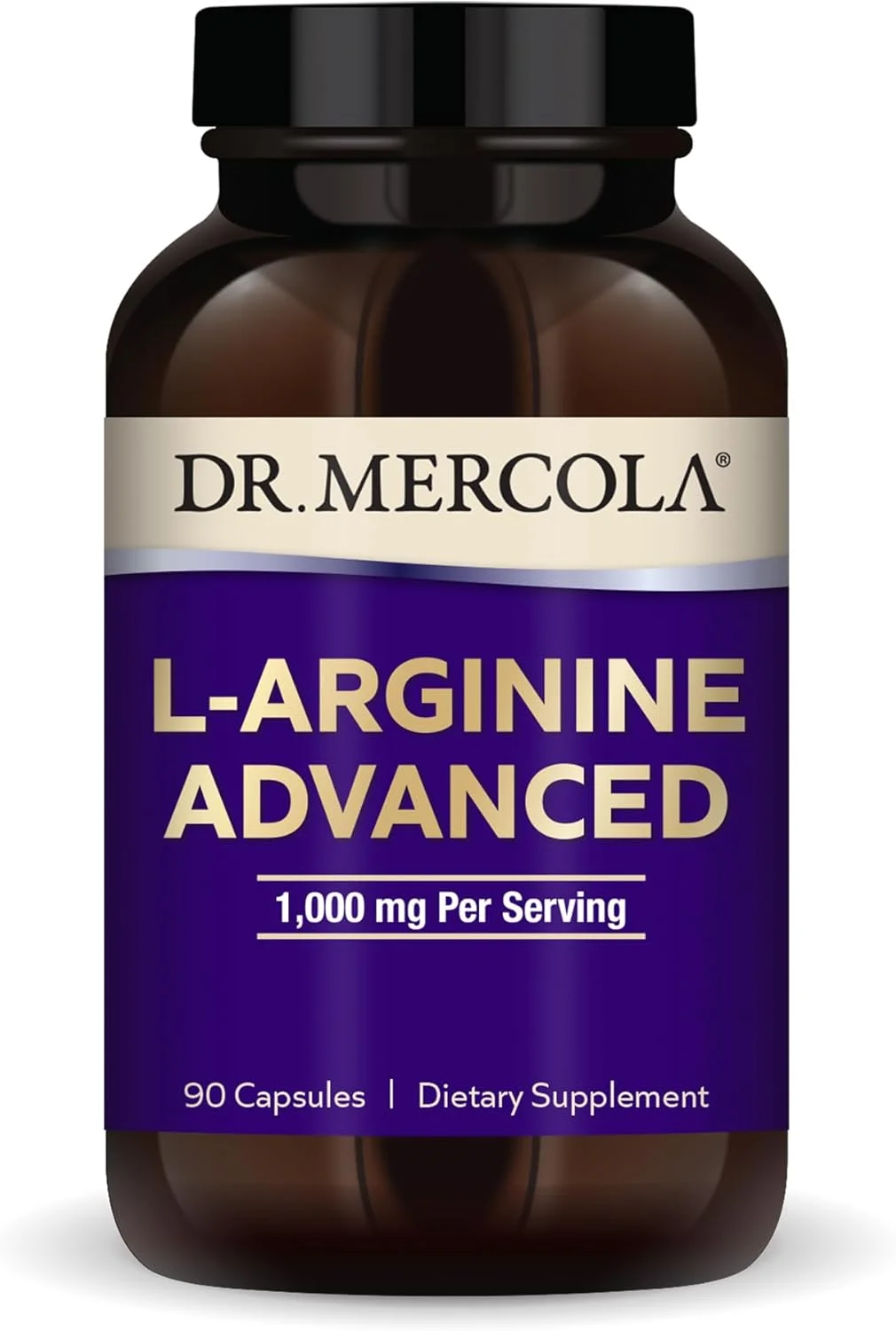 ال-آرژنین پیشرفته دکتر مرcola، 30 سروینگ (90 کپسول)، 1000 میلی گرم در هر سروینگ، مکمل غذایی، پشتیبانی از تولید انرژی، غیر GMO