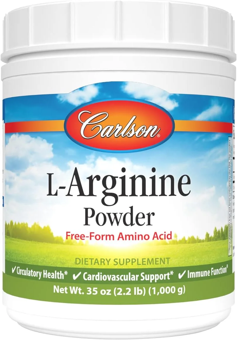 کارلسون - پودر ال-آرژنین، آمینو اسید فرم آزاد، 1000 گرم کارلسون - پودر ال-آرژنین، آمینو اسید فرم آزاد، 1000 گرم