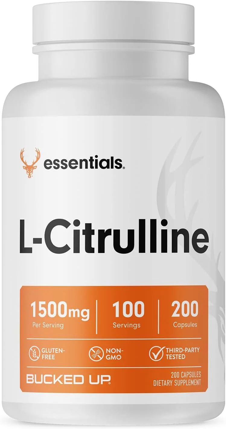 ال-سیترولین باکد آپ 200 کپسول | 1500 میلی گرم در هر وعده | بدون گلوتن | غیر GMO | تست شده توسط شخص ثالث | مکمل سیترولین ممتاز برای استفاده روزانه - 100 وعده (200 کپسول) ال-سیترولین باکد آپ 200 کپسول | 1500 میلی گرم در هر وعده | بدون گلوتن | غیر GMO | تست شده توسط شخص ثالث | مکمل سیترولین ممتاز برای استفاده روزانه - 100 وعده (200 کپسول)