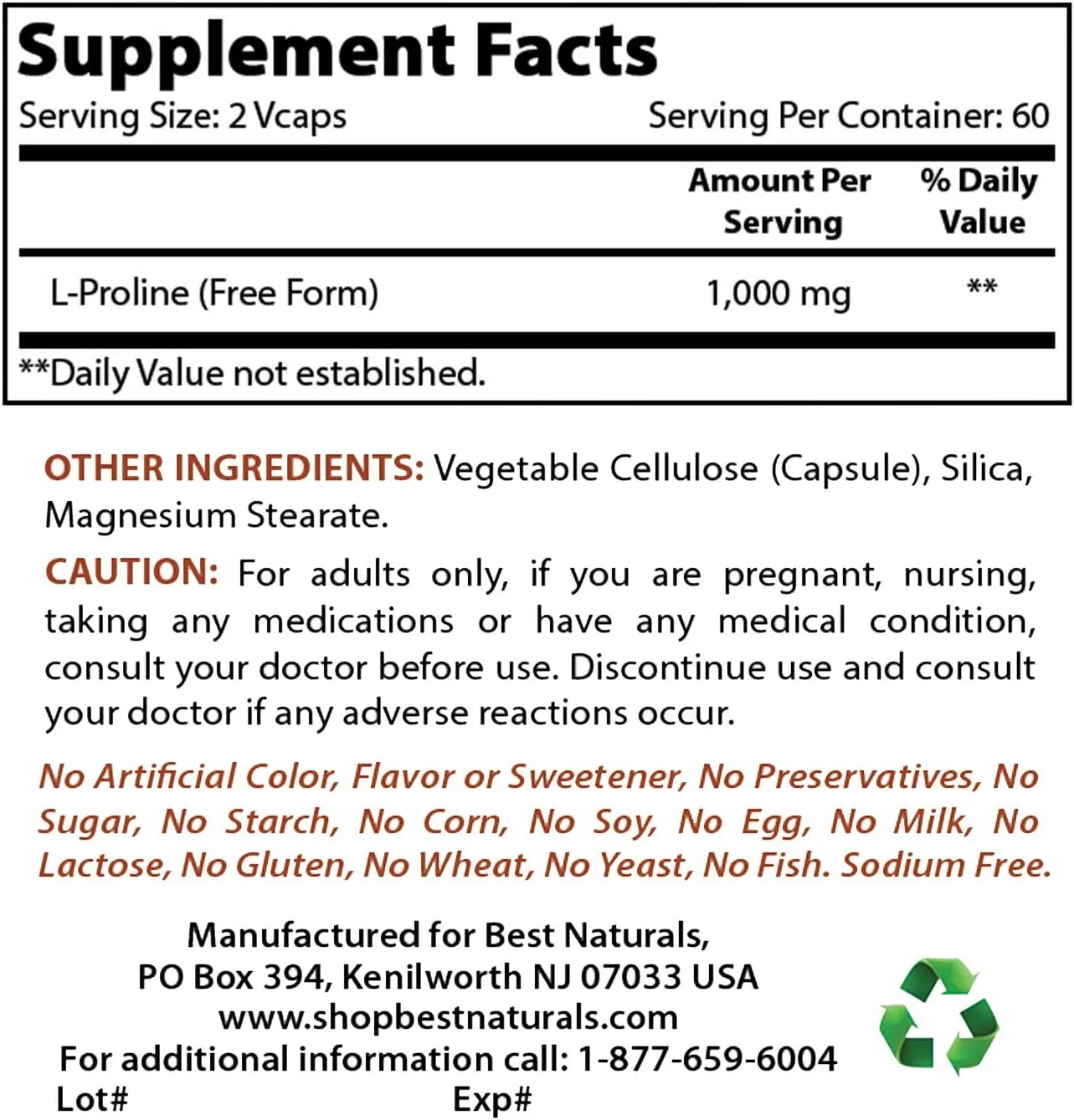 ال-پرولین 500 میلی گرم و ال-آرژنین 1000 میلی گرم ال-پرولین 500 میلی گرم و ال-آرژنین 1000 میلی گرم