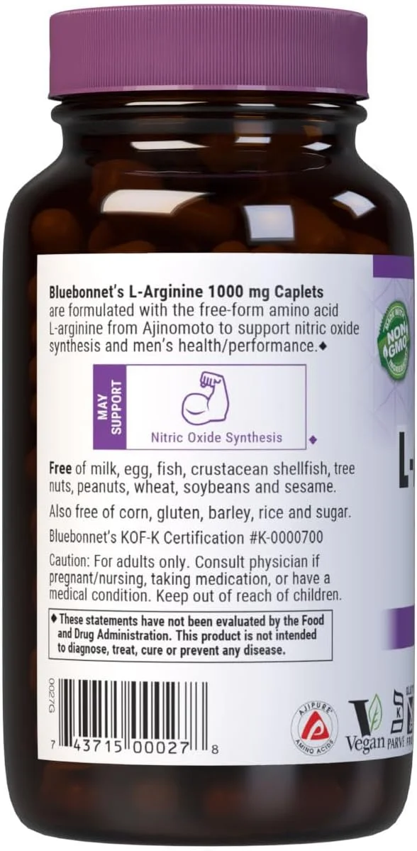 کپسول های ال آرژنین ۱۰۰۰ میلی گرمی بلوبانت، ۱۰۰ عدد کپسول های ال آرژنین ۱۰۰۰ میلی گرمی بلوبانت، ۱۰۰ عدد