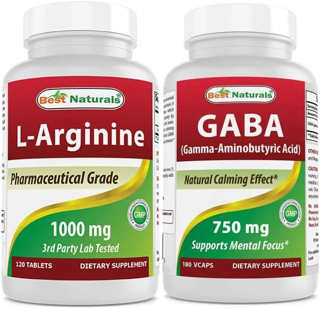 ال-آرژنین 1000 میلی گرم و مکمل گابا 750 میلی گرم ال-آرژنین 1000 میلی گرم و مکمل گابا 750 میلی گرم