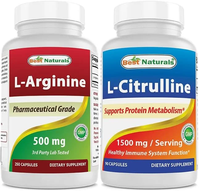 ال-آرژنین 500 میلی گرم و ال-سیترولین 1500 میلی گرم ال-آرژنین 500 میلی گرم و ال-سیترولین 1500 میلی گرم
