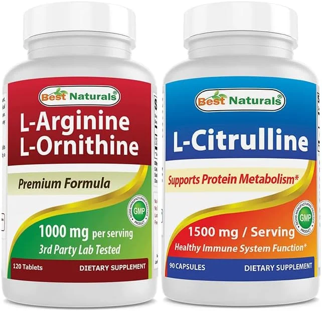 ال آرژنین ال اورنیتین - 1000 میلی گرم و ال سیترولین 1500 میلی گرم ال آرژنین ال اورنیتین - 1000 میلی گرم و ال سیترولین 1500 میلی گرم