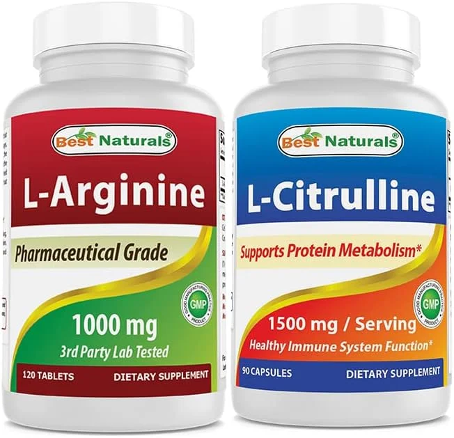 ال-آرژنین 1000 میلی گرم و ال-سیترولین 1500 میلی گرم ال-آرژنین 1000 میلی گرم و ال-سیترولین 1500 میلی گرم