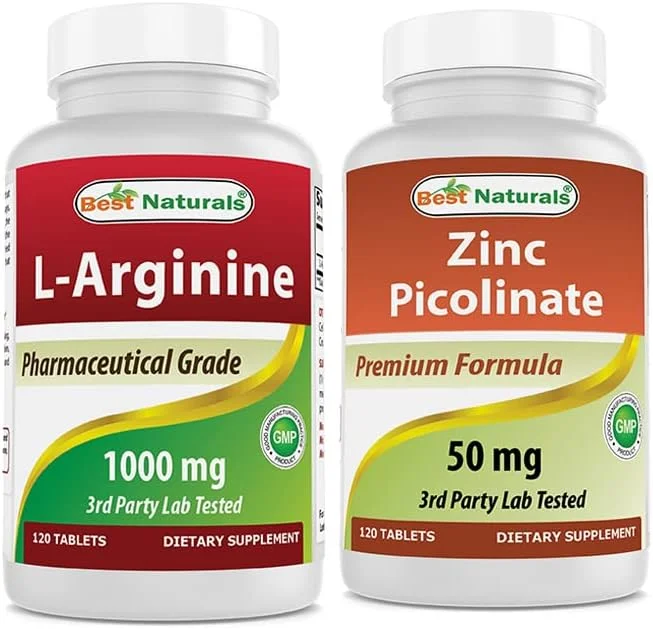 ال-آرژنین 1000 میلی گرم و پیکولینات روی 50 میلی گرم ال-آرژنین 1000 میلی گرم و پیکولینات روی 50 میلی گرم