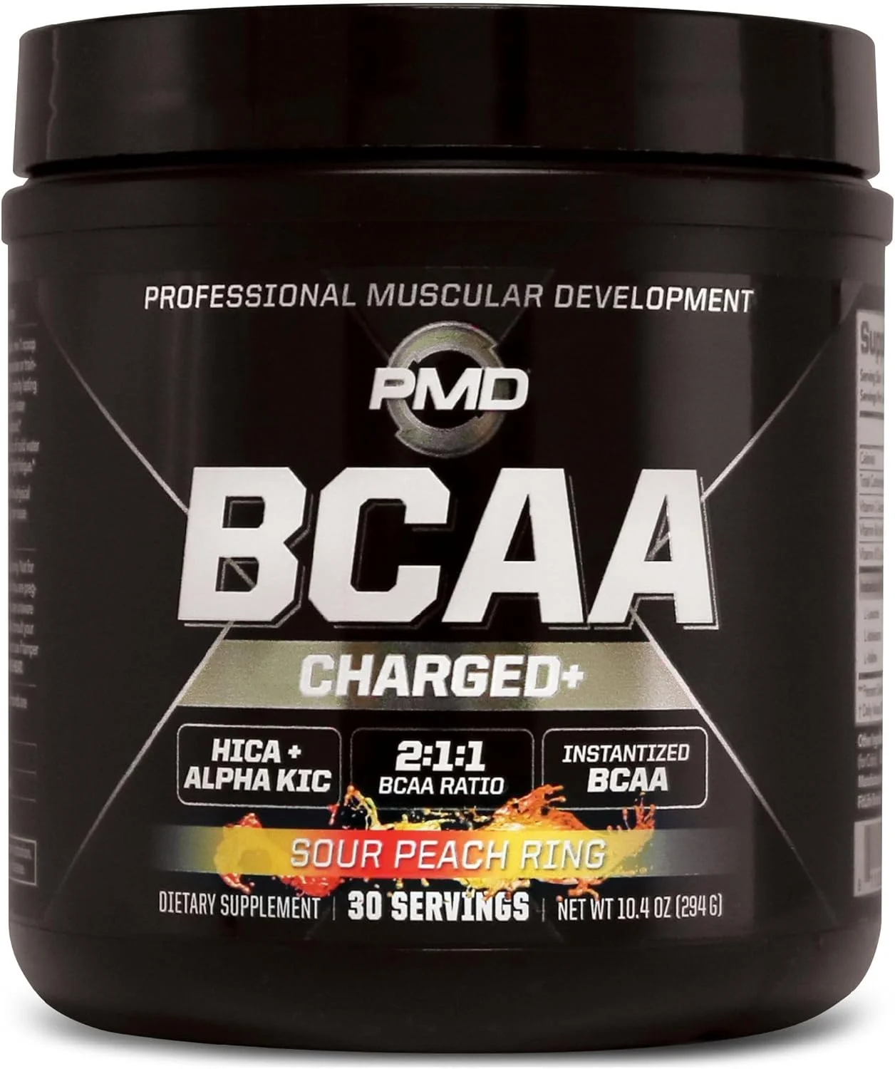 مخلوط نوشیدنی اسید آمینه خوشمزه PMD Sports BCAA Charged برای عملکرد و ریکاوری - افزایش عملکرد عضلات برای تمرین و انرژی روزانه - حلقه هلو ترش (30 سروینگ) مخلوط نوشیدنی اسید آمینه خوشمزه PMD Sports BCAA Charged برای عملکرد و ریکاوری - افزایش عملکرد عضلات برای تمرین و انرژی روزانه - حلقه هلو ترش (30 سروینگ)