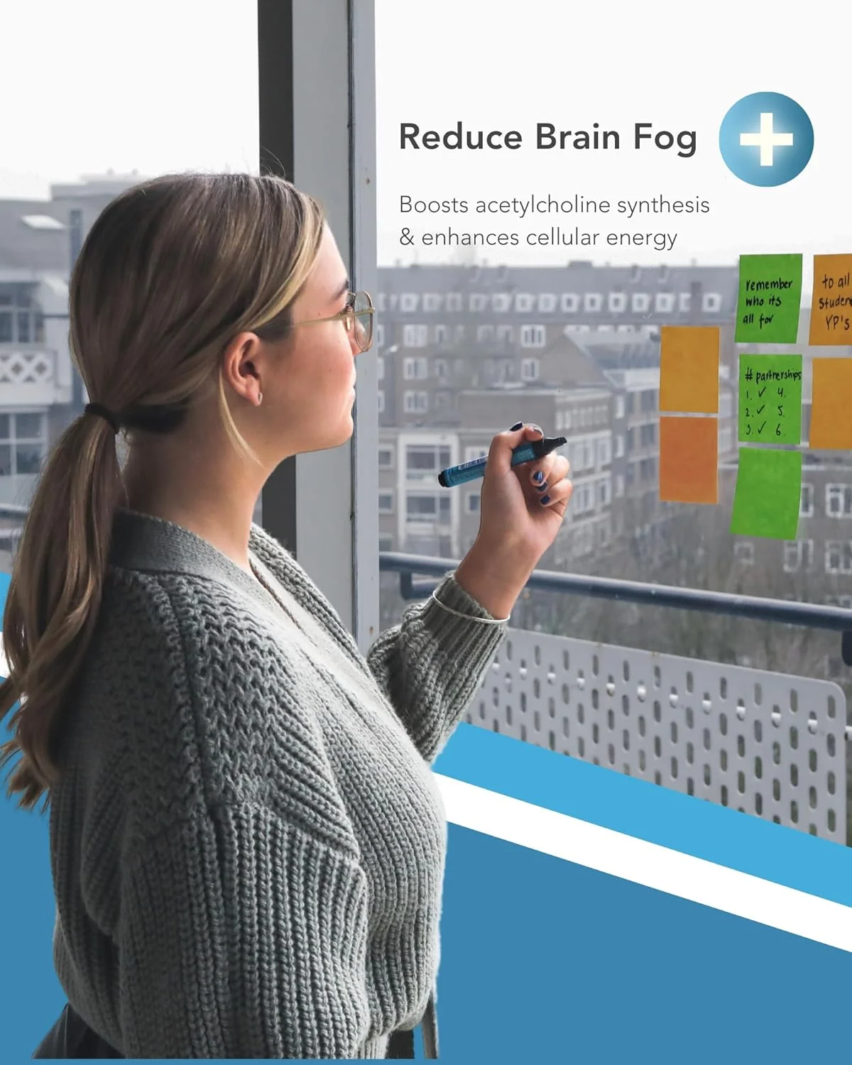 NuClarity - مکمل تقویت کننده مغز نوتروپیک ممتاز - تمرکز، انرژی، تقویت کننده حافظه - وضوح ذهنی و پشتیبانی شناختی - جینکوبیلوبا، باکوپا مونیری، آلفا-GPC، فسفاتیدیل سرین، رودیولا روزه آ