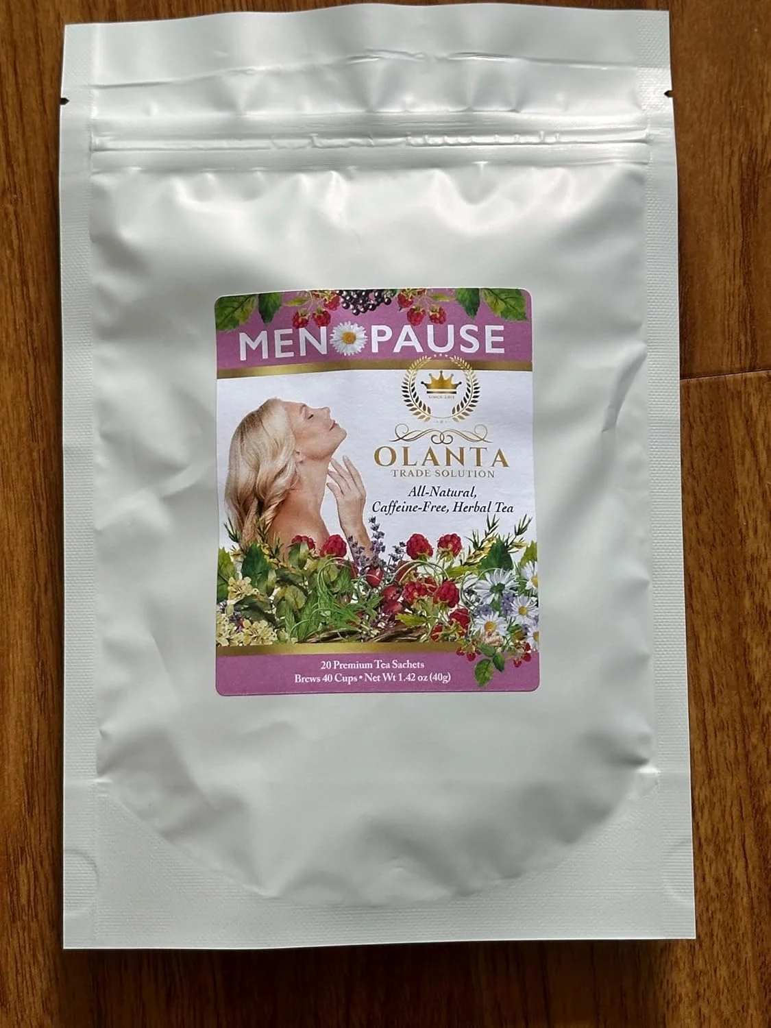 دمنوش مخصوص بانوان، طبیعی برای گرگرفتگی، خنک کننده، بدون کافئین، افزایش انرژی، تقویت کننده سیستم ایمنی، 1 بسته 20 ساشه ممتاز دمنوش مخصوص بانوان، طبیعی برای گرگرفتگی، خنک کننده، بدون کافئین، افزایش انرژی، تقویت کننده سیستم ایمنی، 1 بسته 20 ساشه ممتاز