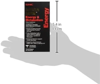 مکمل انرژی و متابولیسم GNC Mega Men، ۹۰ عدد