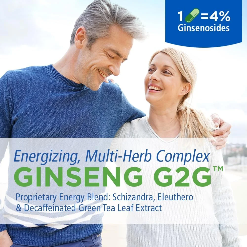 انرژی جینسانا بادی گلد، یک بار در روز | عصاره جینسینگ پاناکس با ترکیب گیاهی انرژی زا برای تمرکز و استقامت | بدون کافئین | 30 کپسول گیاهی انرژی جینسانا بادی گلد، یک بار در روز | عصاره جینسینگ پاناکس با ترکیب گیاهی انرژی زا برای تمرکز و استقامت | بدون کافئین | 30 کپسول گیاهی