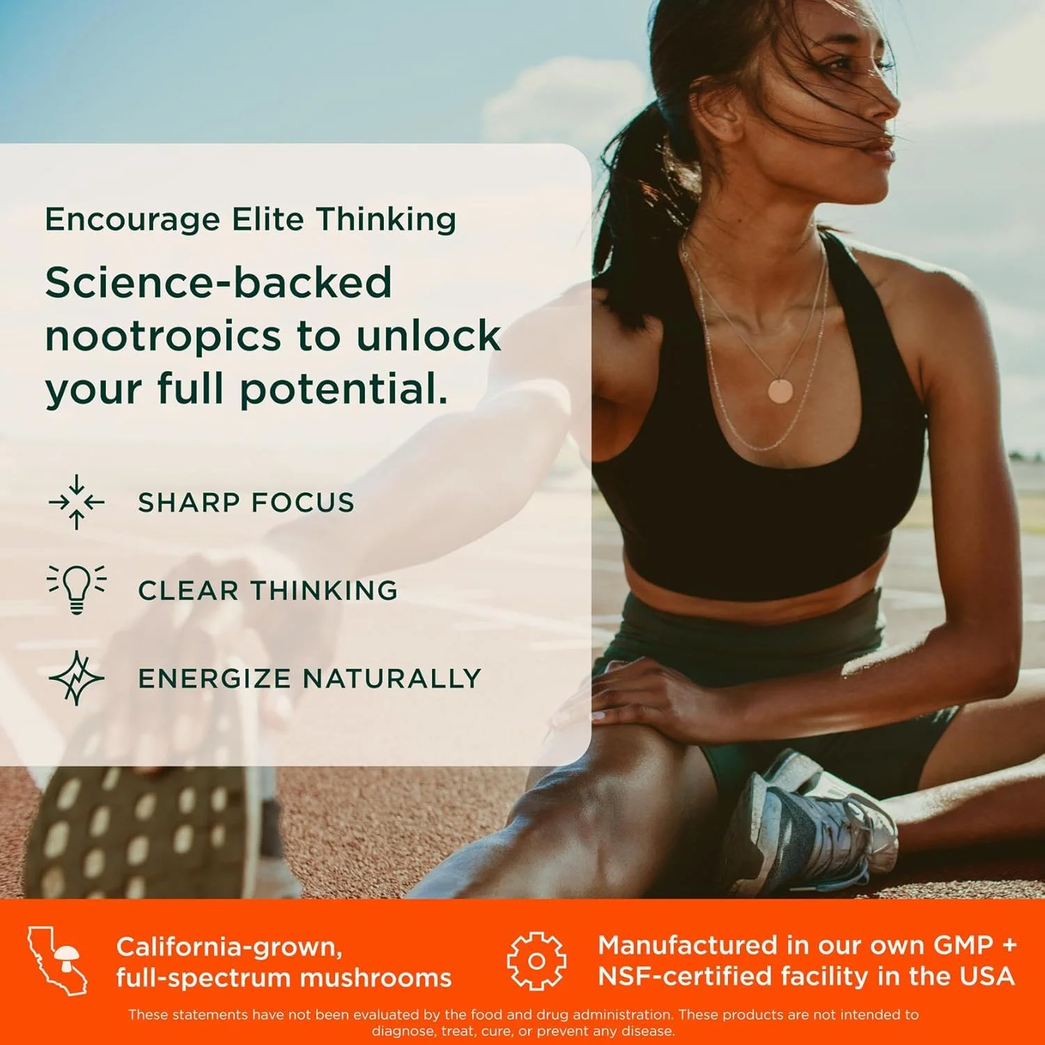 پودر مکمل مغز سوپر نوتروپیک Genius Consciousness، انبه - افزایش تمرکز، عملکرد شناختی، تقویت حافظه - آلفا GPC و قارچ یال شیر برای انرژی عصبی و IQ