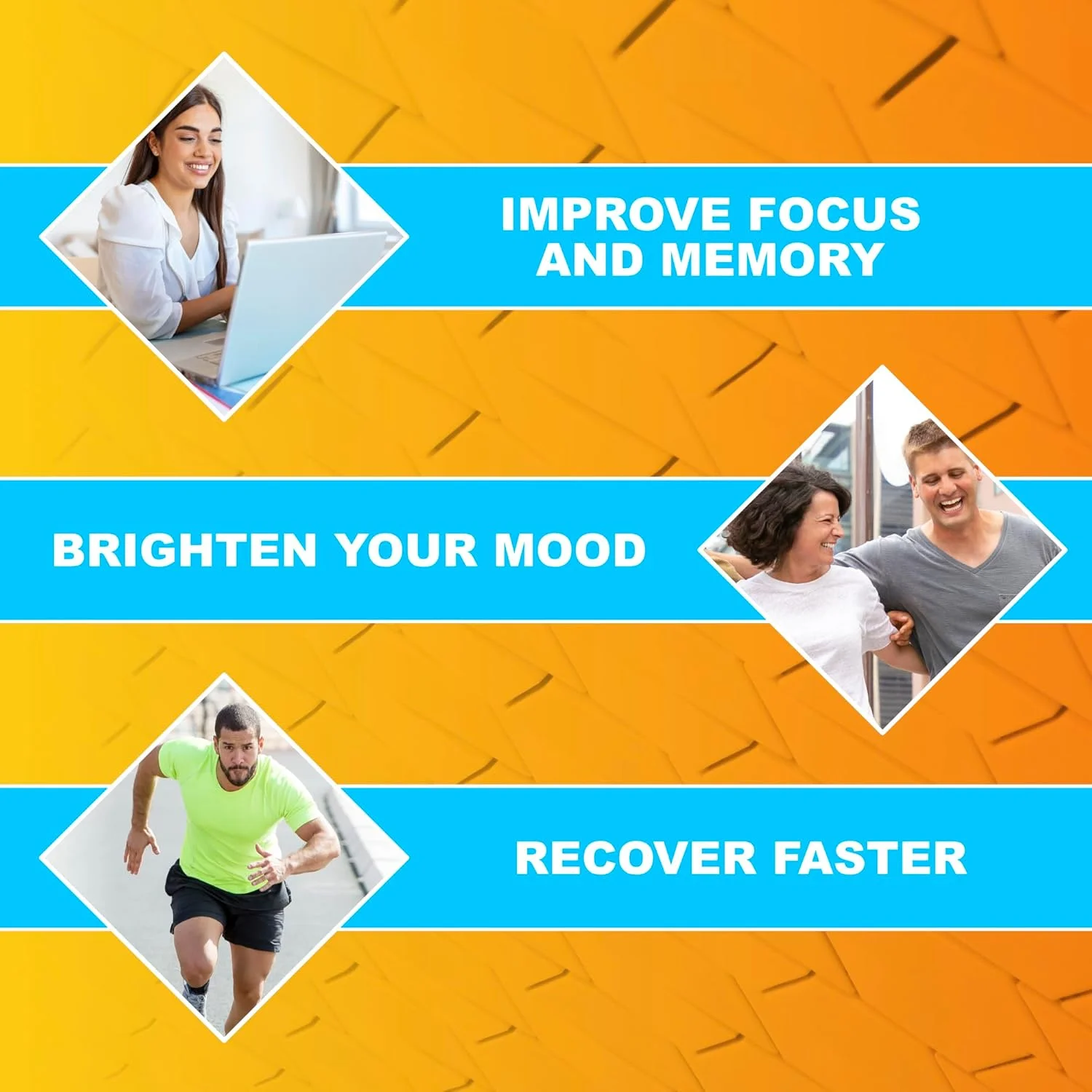 مکمل تقویت کننده مغز Cover Three Brain Assist، مکمل تغذیه ای با کورکومین، اوریدین، فرمول مایع پشتیبانی از مغز با طعم پرتقال، مکمل های حافظه با عملکرد بالا