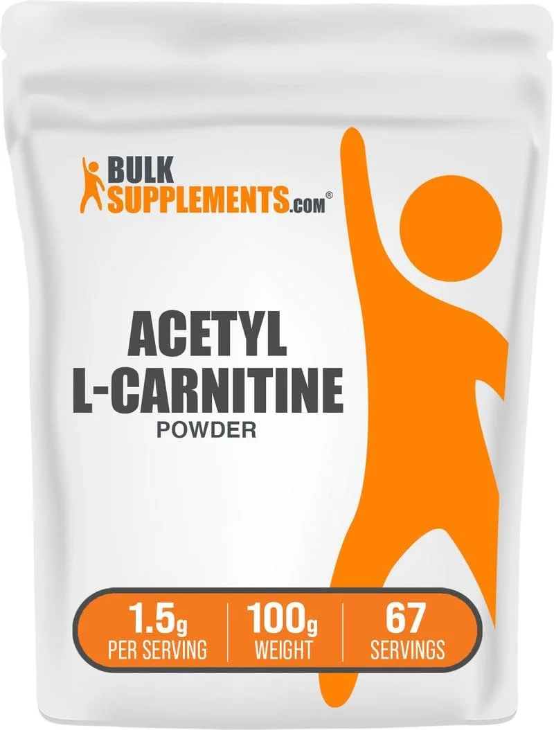 پودر استیل ال-کارنیتین BulkSupplements.com - به عنوان ALCAR HCl، مکمل کارنیتین - بدون گلوتن، 1.5 گرم در هر وعده، 100 گرم (3.5 اونس) (بسته 1 عددی) پودر استیل ال-کارنیتین BulkSupplements.com - به عنوان ALCAR HCl، مکمل کارنیتین - بدون گلوتن، 1.5 گرم در هر وعده، 100 گرم (3.5 اونس) (بسته 1 عددی)