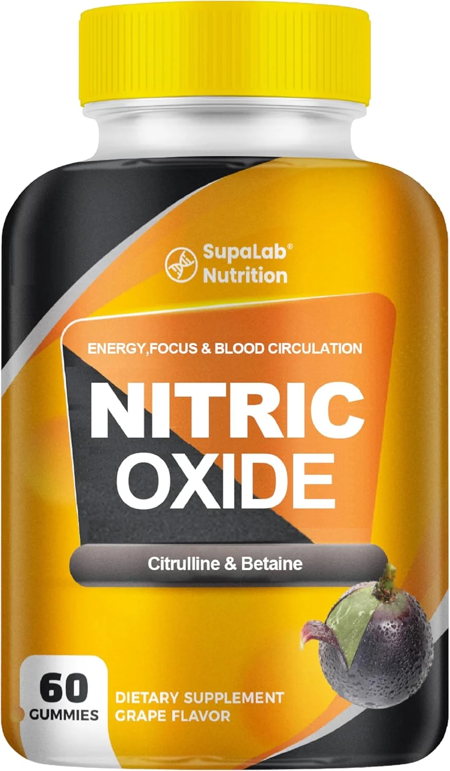مکمل اکسید نیتریک برای مردان - سیترولین مالات، ام جی بتا آلانین، بتائین - 60 کپسول مکمل اکسید نیتریک برای مردان - سیترولین مالات، ام جی بتا آلانین، بتائین - 60 کپسول