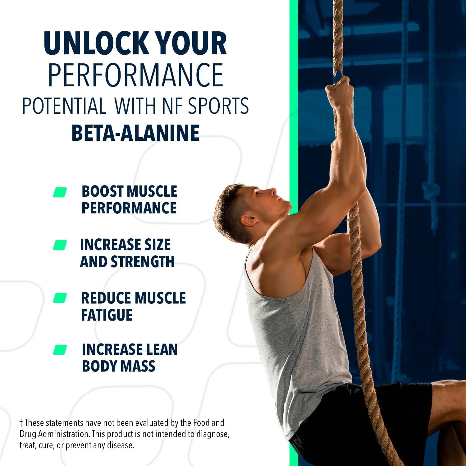 پودر بتا آلانین NF Sports برای بازیابی عضلات، کاهش خستگی عضلانی، مکمل غذایی، پودر پروتئین بدون طعم دهنده های مصنوعی، افزایش سطح کارنوزین عضلات (320 گرم، 100 سروینگ) پودر بتا آلانین NF Sports برای بازیابی عضلات، کاهش خستگی عضلانی، مکمل غذایی، پودر پروتئین بدون طعم دهنده های مصنوعی، افزایش سطح کارنوزین عضلات (320 گرم، 100 سروینگ)