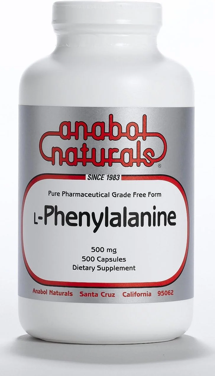 آنوبول نچرالز ۲۰۰ گرم ال-فنیل آلانین پودر کریستالی خالص فرم آزاد آنوبول نچرالز ۲۰۰ گرم ال-فنیل آلانین پودر کریستالی خالص فرم آزاد