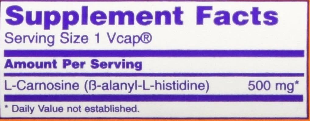 ال-کارنوزین 500 میلی گرم - گیاهی - ناو فودز - 50 کپسول گیاهی ال-کارنوزین 500 میلی گرم - گیاهی - ناو فودز - 50 کپسول گیاهی