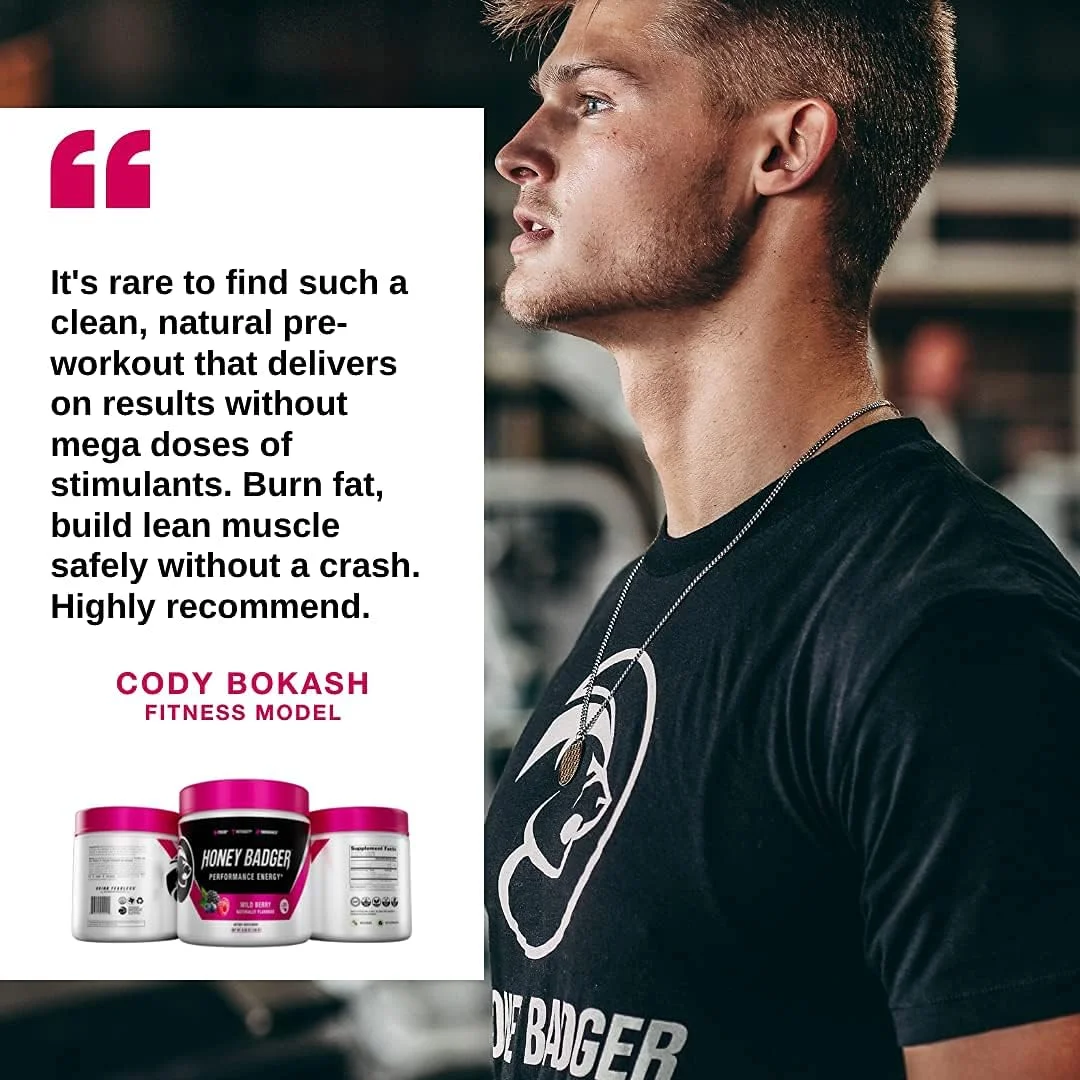 مجموعه پودر قبل از تمرین و پودر آمینو اسیدهای شاخه دار (BCAA) | بتا آلانین، کافئین و ویتامین C + الکترولیت ها | وگان، کتو، بدون شکر و پالئو برای مردان و زنان | 30 سروینگ (توت وحشی) مجموعه پودر قبل از تمرین و پودر آمینو اسیدهای شاخه دار (BCAA) | بتا آلانین، کافئین و ویتامین C + الکترولیت ها | وگان، کتو، بدون شکر و پالئو برای مردان و زنان | 30 سروینگ (توت وحشی)