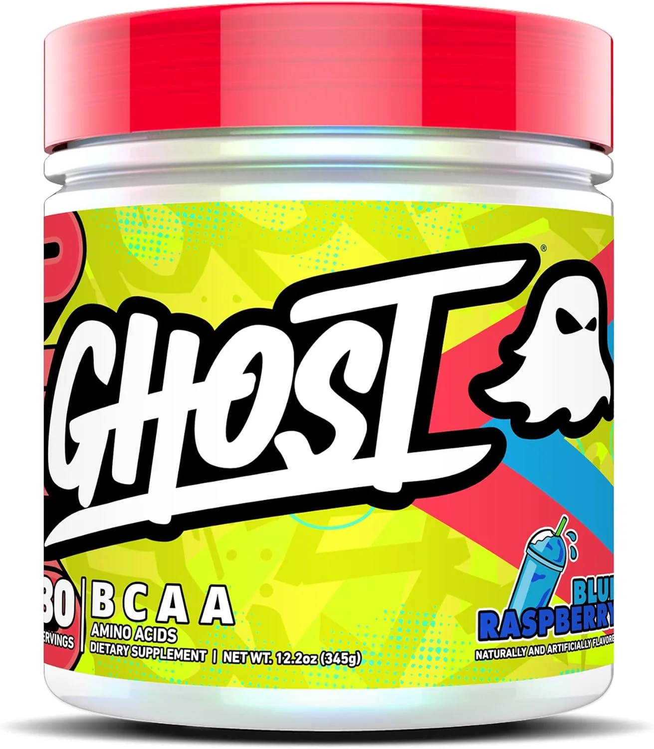پودر بی سی ای ای GHOST، طعم تمشک آبی - 30 سروینگ - پودر آمینو بدون شکر برای قبل، بعد و حین تمرین و نوشیدنی ریکاوری، 7 گرم بی سی ای ای پودر بی سی ای ای GHOST، طعم تمشک آبی - 30 سروینگ - پودر آمینو بدون شکر برای قبل، بعد و حین تمرین و نوشیدنی ریکاوری، 7 گرم بی سی ای ای