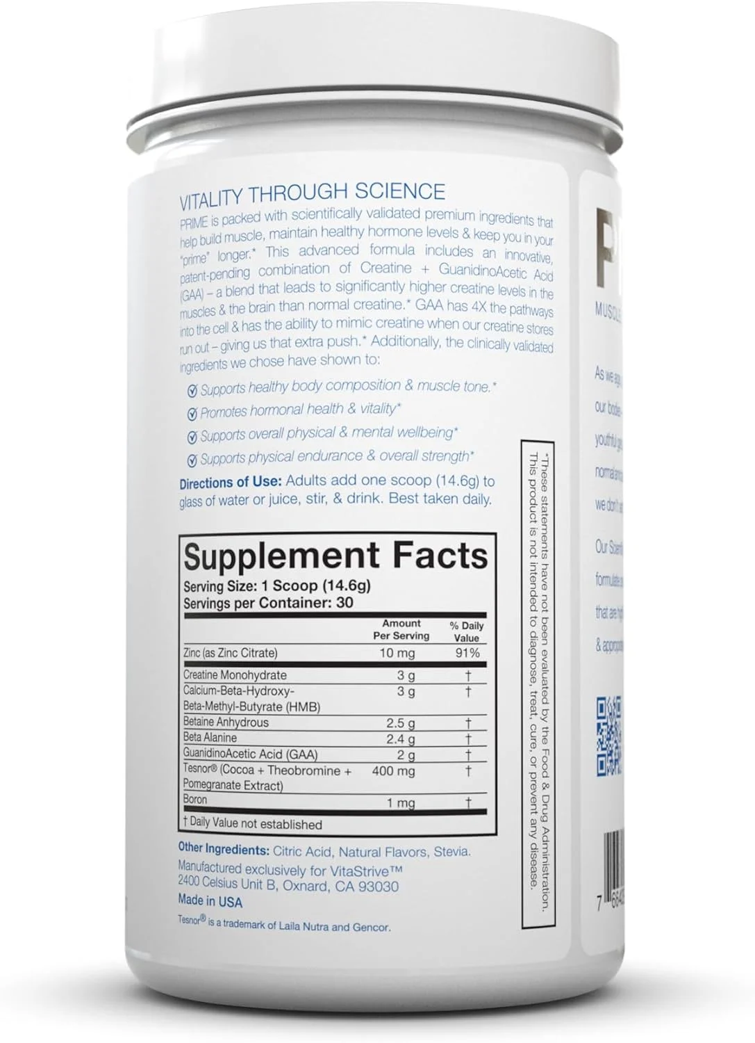 مکمل سلامتی مردان DRINK HRW Prime - افزایش عضله، قدرت، نشاط - دارای اعتبار علمی، مواد اولیه ممتاز - افزایش انرژی، استقامت با کراتین + GAA - انبه هلو (30 سروینگ) مکمل سلامتی مردان DRINK HRW Prime - افزایش عضله، قدرت، نشاط - دارای اعتبار علمی، مواد اولیه ممتاز - افزایش انرژی، استقامت با کراتین + GAA - انبه هلو (30 سروینگ)