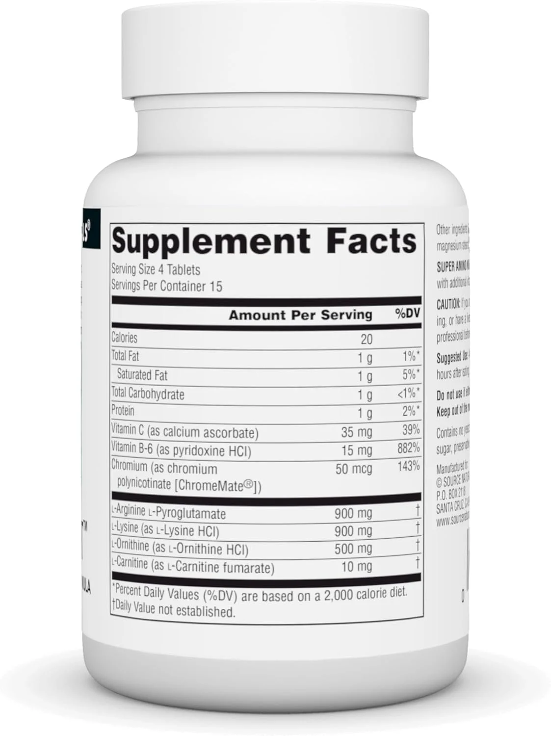 سورس نچرالز سوپر آمینو نایت - فرمول پیشرفته اسید آمینه - 60 کپسول سورس نچرالز سوپر آمینو نایت - فرمول پیشرفته اسید آمینه - 60 کپسول