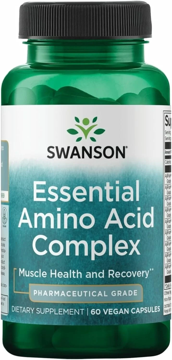 فرمول 9 اسید آمینه ضروری آجیپور Swanson درجه دارویی - 60 کپسول گیاهی فرمول 9 اسید آمینه ضروری آجیپور Swanson درجه دارویی - 60 کپسول گیاهی